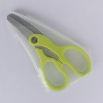 ベビー用フードカッター(ケース付き) グリーンベル (赤ちゃん 子供 子ども 離乳食 外食 はさみ ハサミ) 【ネコポス送料無料】